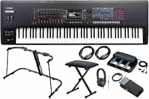 【動作確認済/サイン有】Roland Fantom-X8 88鍵 シンセサイザー 動作確認済/サイン有】Roland Fantom-X8 88鍵 シンセサイザー